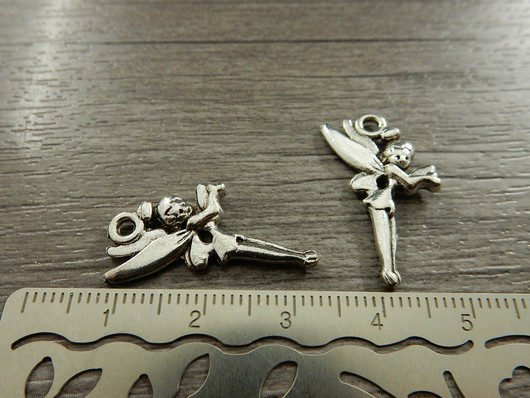 Keijuriipus, 25x12mm, kromi, 1kpl