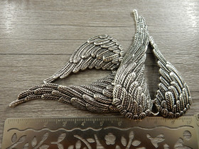 Siivetriipus, 69x 47mm, kromi, 1kpl