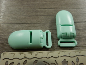 Klipsi, 40x18mm, minttu, 1kpl