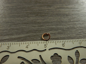 Välirengas, 5x0.7mm, avattava, rst/ruusukulta, 10kpl