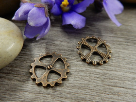 Ratasriipus, 14mm, kupari, 1kpl