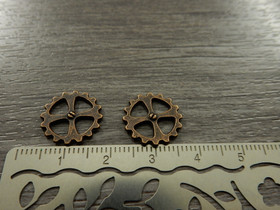 Ratasriipus, 14mm, kupari, 1kpl