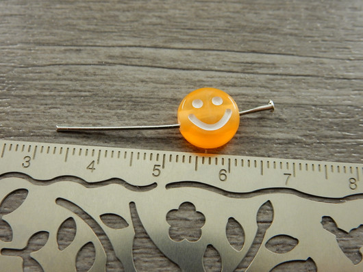 Akryylihelmi hymy, 10mm, mixsetti, 20kpl