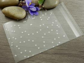 Sellofaanipussi, 8x13cm, pallot, 1kpl