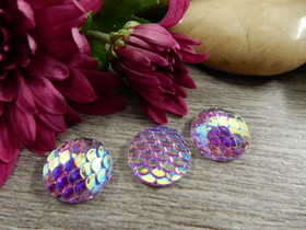 Kapussi merenneito, 12mm, purppura, 1kpl