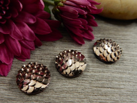 Kapussi merenneito, 12mm, ruskea, 1kpl