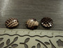 Kapussi merenneito, 12mm, ruskea, 1kpl