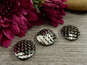 Kapussi merenneito, 12mm, gunmetal, 1kpl