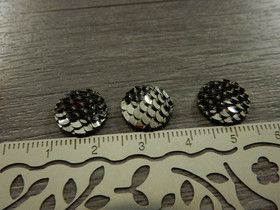 Kapussi merenneito, 12mm, gunmetal, 1kpl