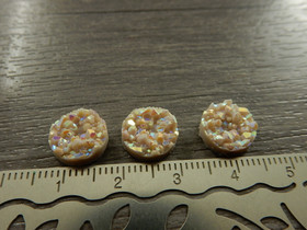 Kapussi rösöpinta, 10mm, ab beige, 1kpl