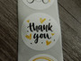 Thank you tarra, 25mm, valkoinen, 10kpl