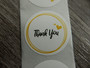 Thank you tarra, 25mm, valkoinen, 10kpl