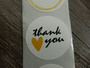 Thank you tarra, 25mm, valkoinen, 10kpl