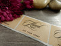Thank you for your order tarra, 25x37mm, ruskea, 10kpl