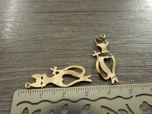 Kissariipus, 10x30mm, vaaleakulta, 1kpl