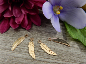 Sulkariipus, 12x3mm, ruusukulta, 1kpl 