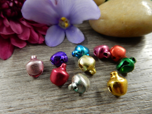 Kulkunenriipus, 8x6mm, mixsetti, 10kpl