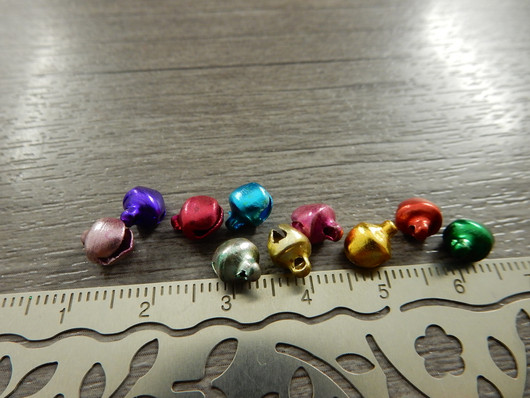 Kulkunenriipus, 8x6mm, mixsetti, 10kpl