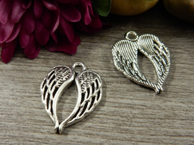 Siivetriipus, 22x17mm, kromi, 1kpl