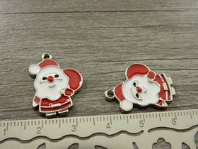 Joulupukkiriipus, 23x15mm, moniväri, 1kpl