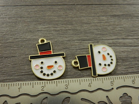 Lumiukkoriipus, 21x17mm, moniväri, 1kpl