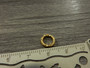 Välirengas kierre, 8x1.1mm, avattava, kulta, 50kpl