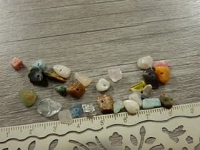 Kivisiruhelmi mix, 3-14mm, mixsetti, 20kpl