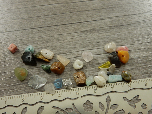 Kivisiruhelmi mix, 3-14mm, mixsetti, 20kpl