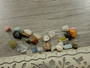 Kivisiruhelmi mix, 3-14mm, mixsetti, 20kpl