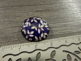 Kapussi kukat, 20mm, liila, 1kpl