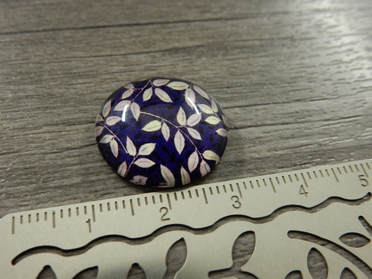 Kapussi kukat, 20mm, liila, 1kpl