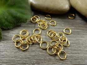 Välirengas, 5x0.7mm, avattava, kulta, 100kpl