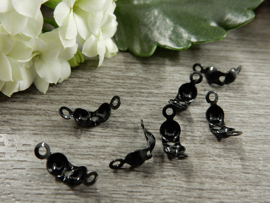 Solmusuoja, 4x7mm, musta, 20kpl