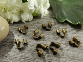 Vaijerinsuoja 5x6mm, pronssi, 20kpl