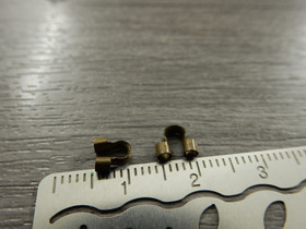 Vaijerinsuoja 5x6mm, pronssi, 20kpl