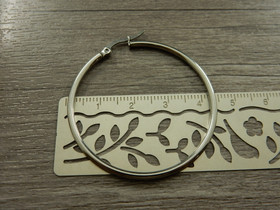 Korvakorurengas, 43.5x2mm, rst, 1pari