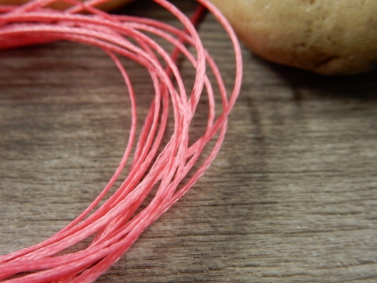 Vahattu nauha, 0.8mm, pinkki, 1m