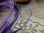 Vahattu nauha, 0.8mm, tummanliila, 1m