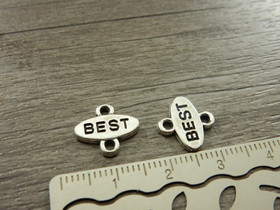 Bestriipus/linkki, 10x21mm, kromi, 1kpl