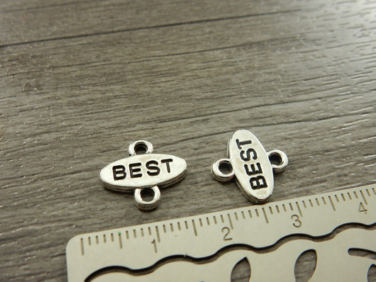 Bestriipus/linkki, 10x21mm, kromi, 1kpl