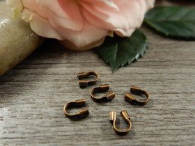 Vaijerinsuoja, 4x4mm, kupari, 20kpl