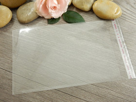 Sellofaanipussi, 8x14cm, kirkas, 1kpl