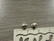 Metallihelmi bicone, 5x4.5mm, kromi, 20kpl