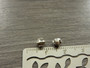 Metallihelmi bicone, 5x4.5mm, kromi, 20kpl