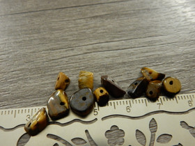 Kivisiruhelmi tiikerinsilmä, 3-16mm, ruskea, 20kpl