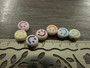 Akryylihelmi hymy, 7mm, mix setti, 20kpl