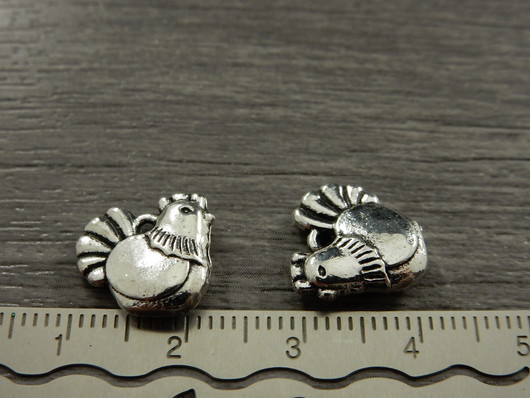 Kanariipus, 12x12mm, kromi, 1kpl