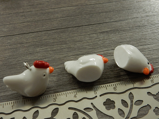 Kanariipus 3D 2LK, 19x23mm, valkoinen, 1kpl