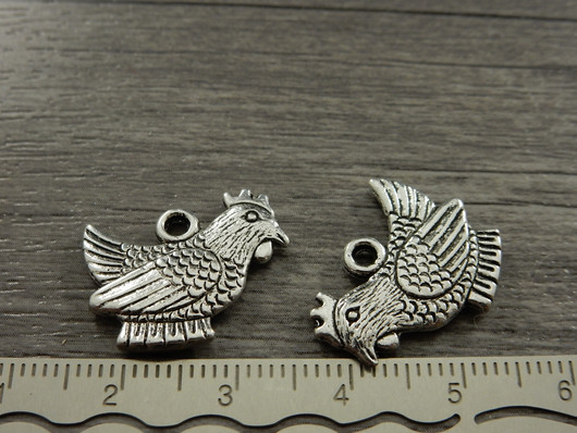 Kanariipus, 17x19mm, kromi, 1kpl