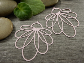 Kukkariipus, 45x41mm, vaaleanpunainen, 1kpl